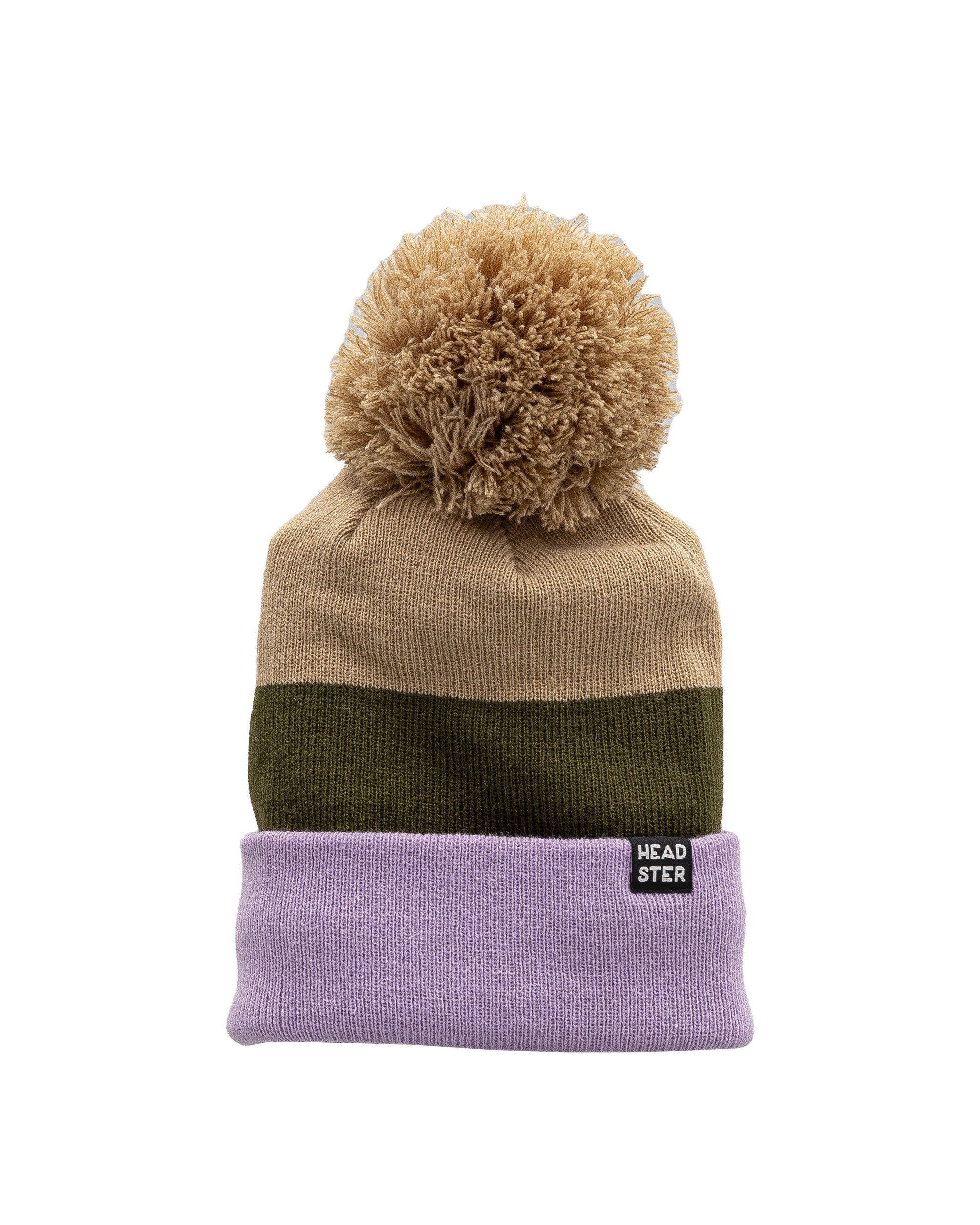 Tricolor beanie  - Lilas - #97R-400