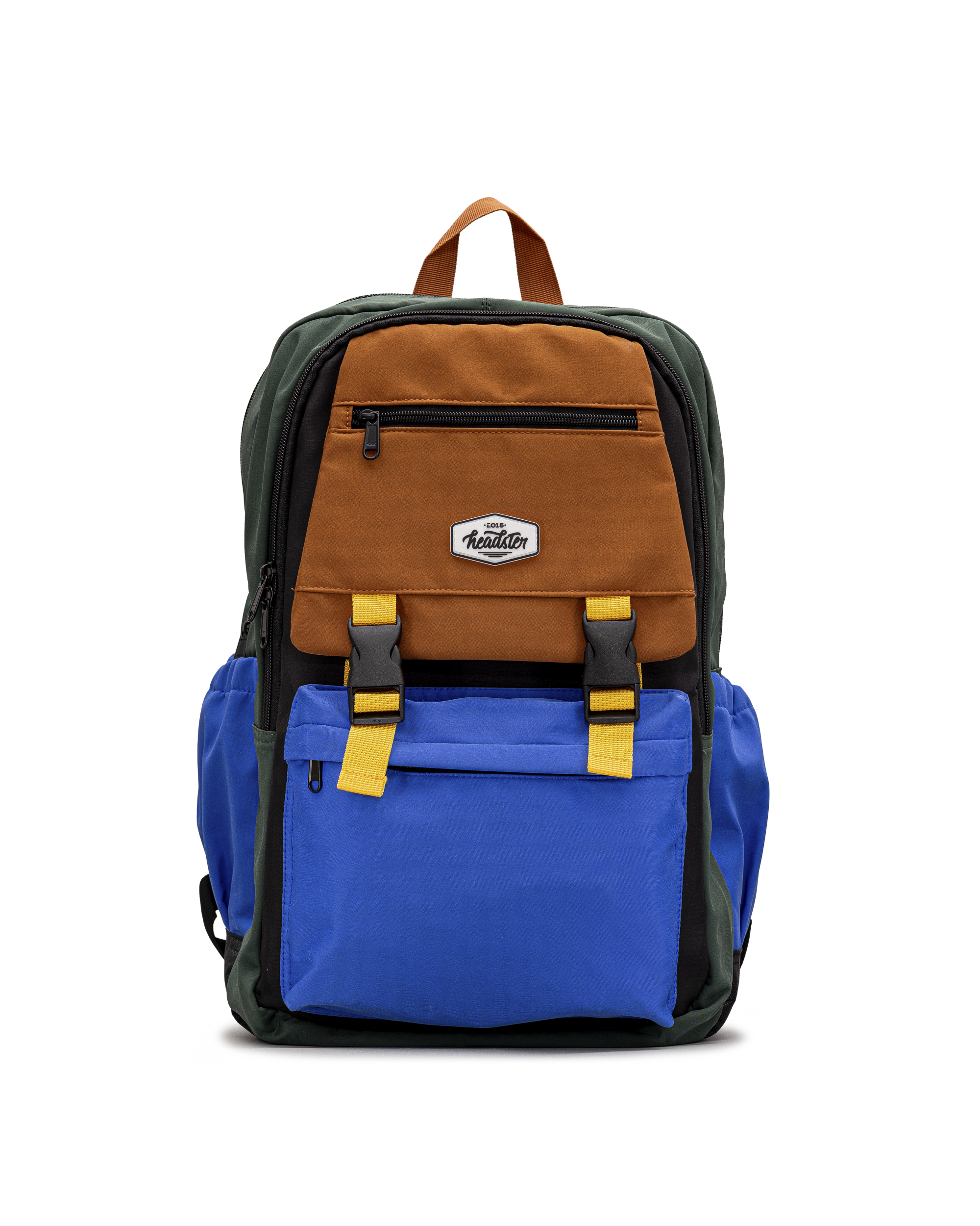 Colorblock backpack - Bleu/vert  - #97S-46