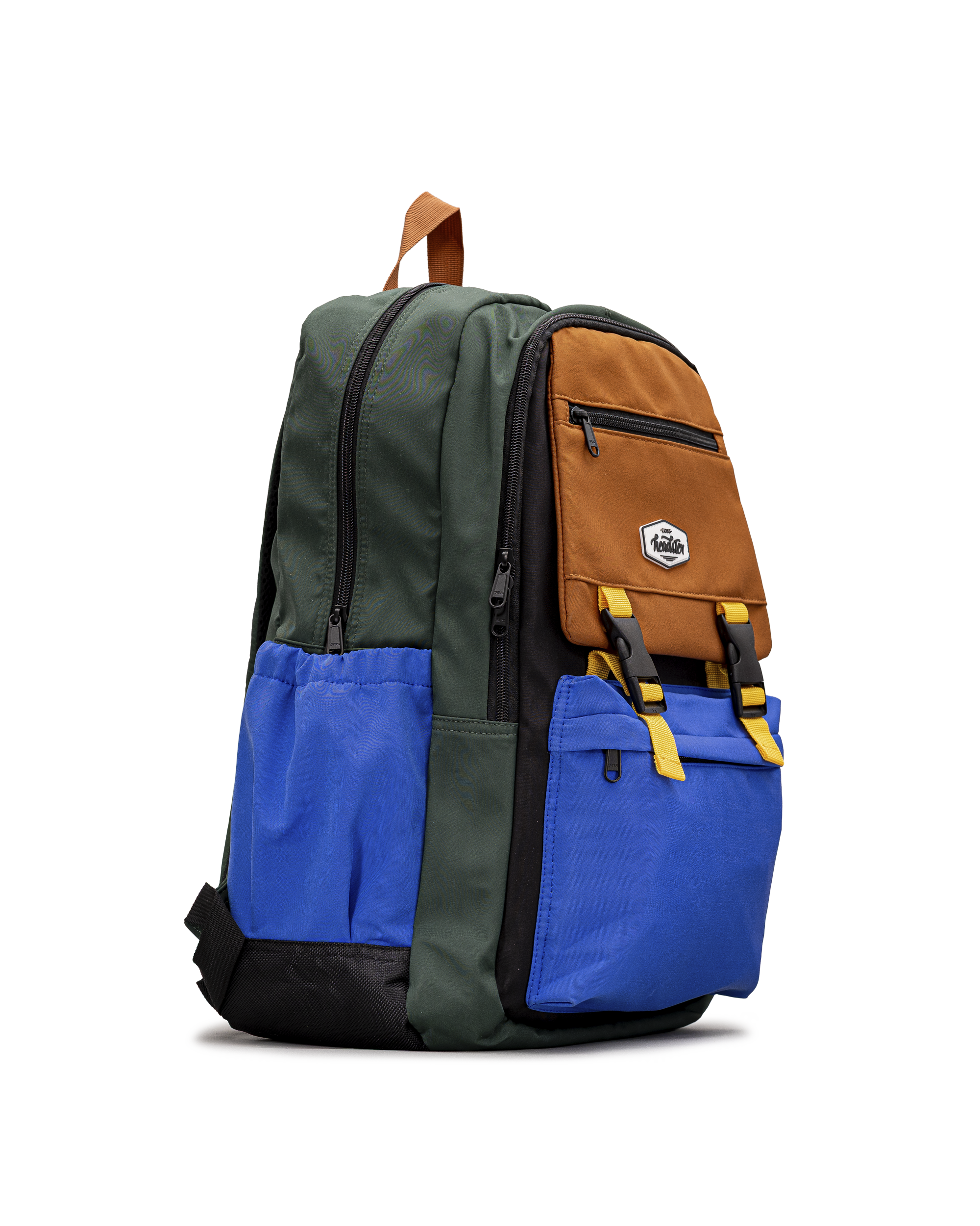 Colorblock backpack - Bleu/vert  - #97S-46