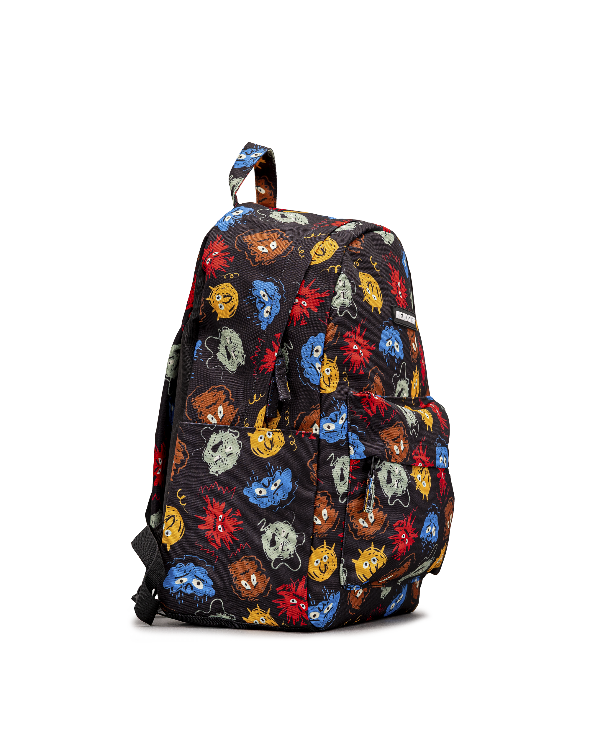 Printed backpack  - Noir multi - #97S-48