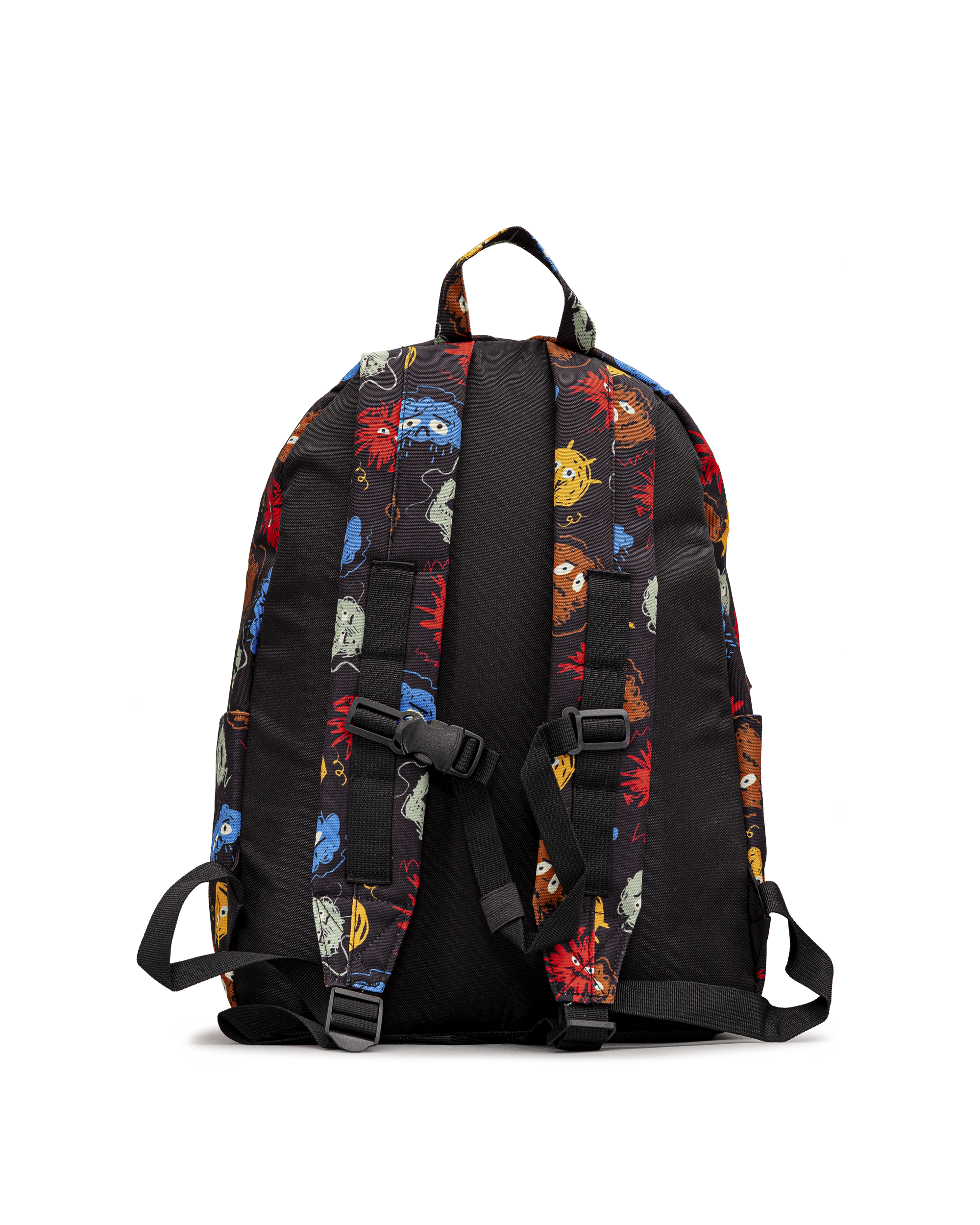Printed backpack  - Noir multi - #97S-48