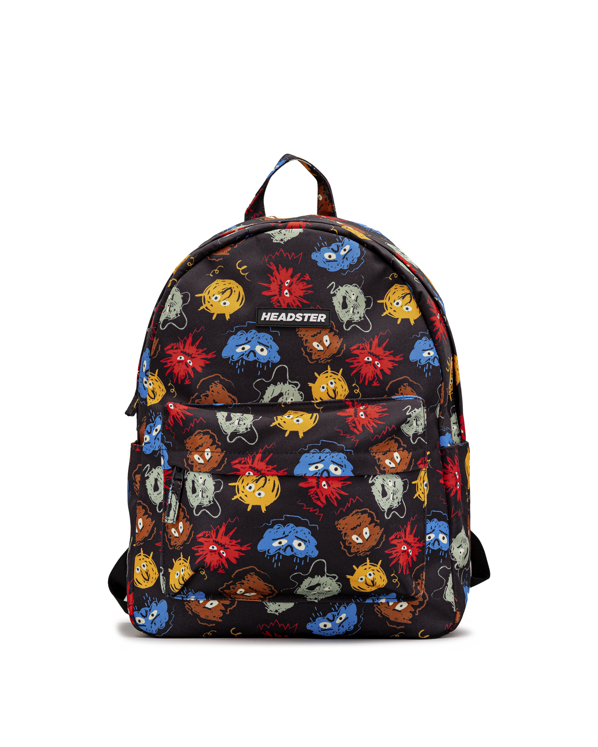 Printed backpack  - Noir multi - #97S-48