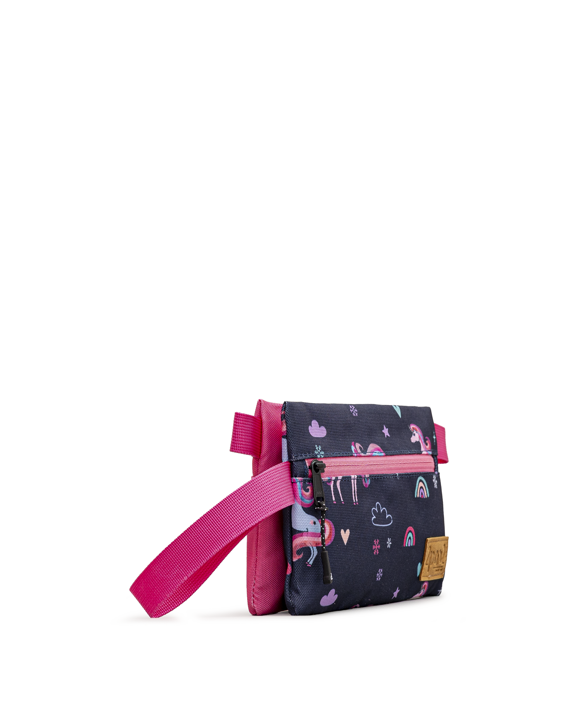 Pencil case  - Navy/pink - #97U-07