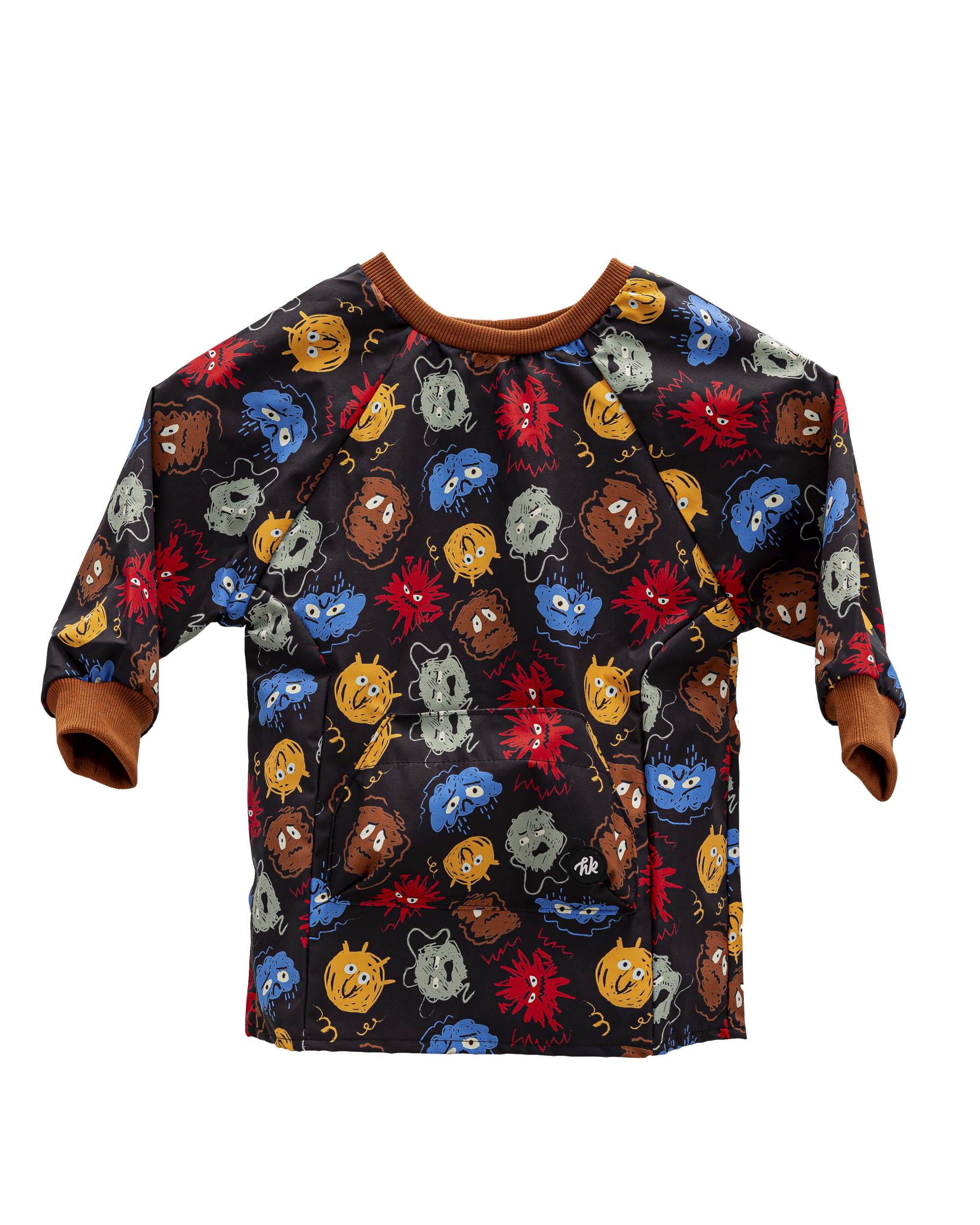 Printed smock - Noir multi - #97V-11